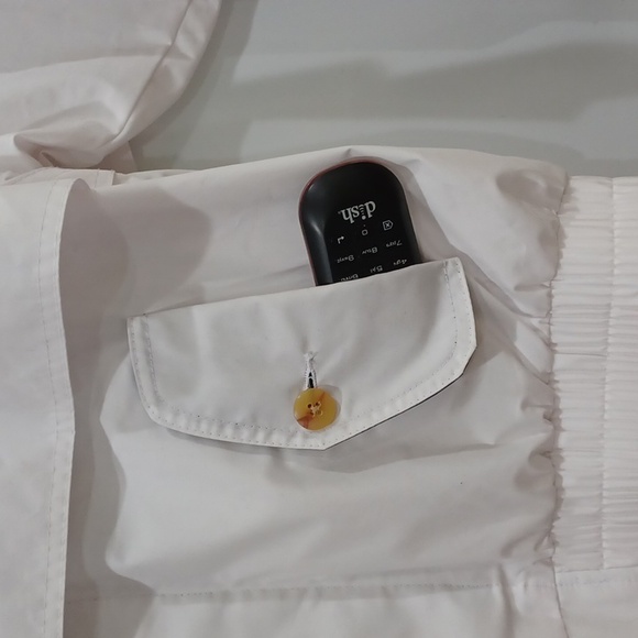 Gear for Sports XL Unisex lined white/navy windbreaker/vented jacket - Picture 3 of 10